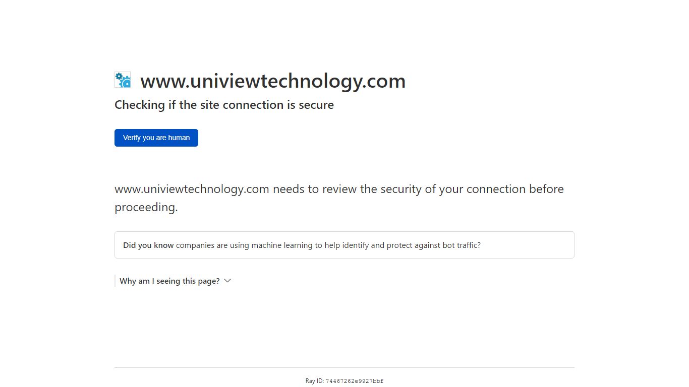 Online Inquiries | uniview tec