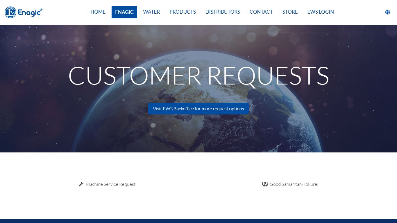 Enagic Requests » Customer Requests